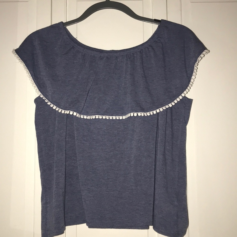Girls off the shoulder top